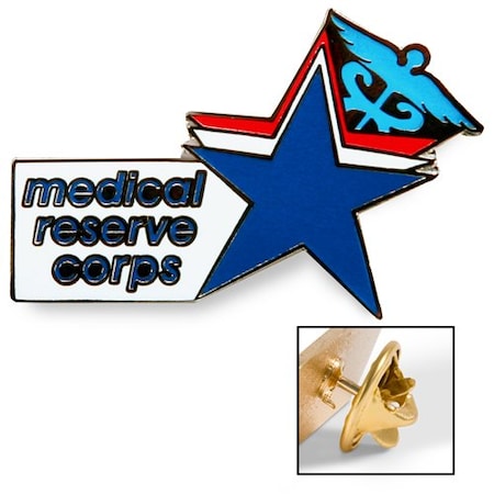 Propac MRC CLIOSONNE LAPEL PIN C0017-MRC